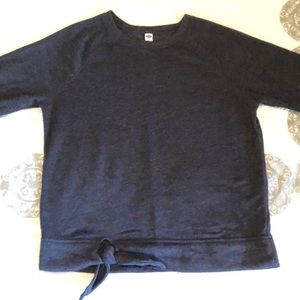 Old Navy Pullover Sweatshirt w/ Tie | sz M | EUC